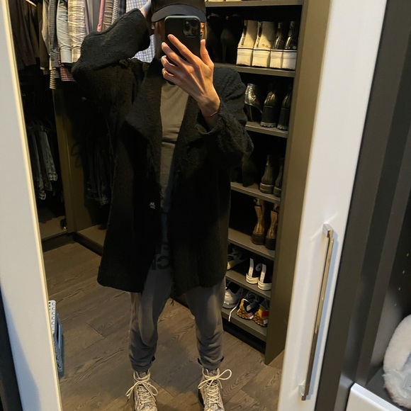 IRO black cotton cardigan - Picture 5 of 5